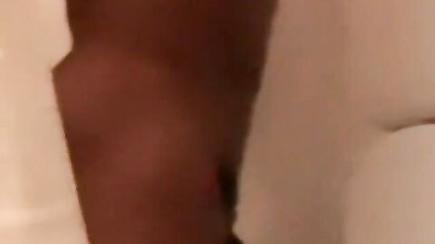 JoeSchmoeXXX.com - Ebony jock masturbation paused with mature homo's blowjob