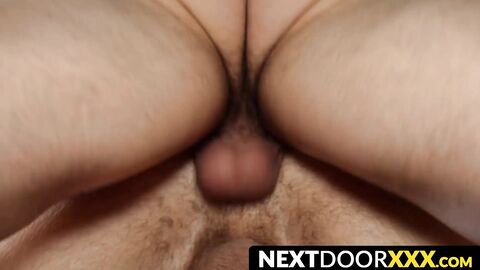 NextDoorXXX.com - Latino lover gets raw pounding in the kitchen from his stud