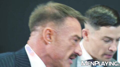 Dani Robles and Denis Vega breed with Ross Hurston and Ruslan Angelo