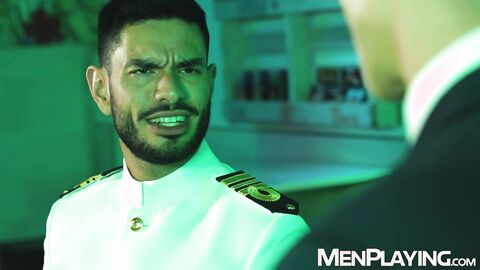 Naval officer Nico Zetta bends over to be plowed raw by MrDeepVoice