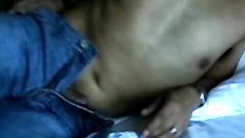 Latino hottie David jerked his cock and banged his sex toy