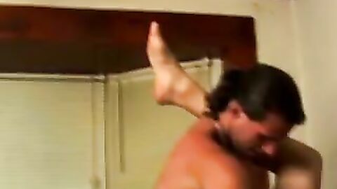 Hardcore anal slamming and cock sucking by butt buddies Chain and Welsey