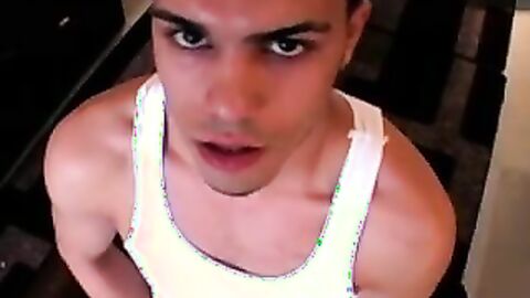 Horny Carlo stuffed his hard uncut cock into the fleshjack