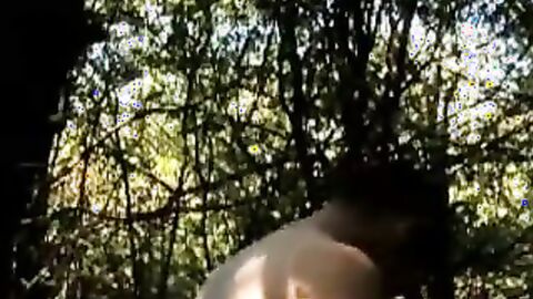 British guy pulled out his long thick cock and wanked it hard in the park