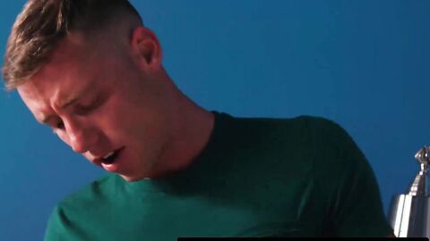 NextDoorXXX.com - Jack Bailey preps with dildo for Justin Mathews