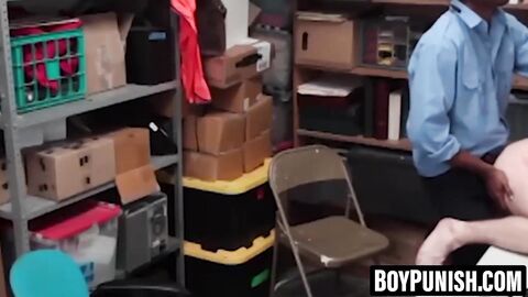 BoyPunish.com - Delinquent stud devours cop's huge BBC