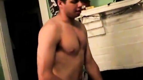 FuckingStraightBoys.com - 18yearold cutie enjoys FMM threesome with two twink cocks