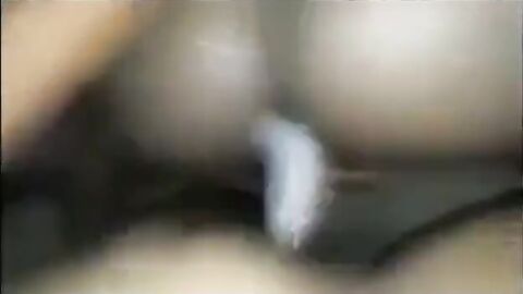 Black Bareback Amateur Fucks His Boyfriend's Rump