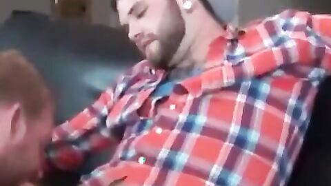 Straight Guy Gets Serviced by a Daddy