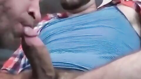 Straight Guy Gets Serviced by a Daddy