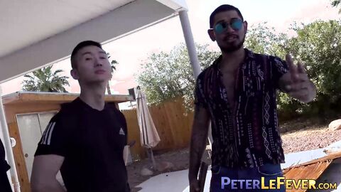 This time inked top Jon Darra buries his cock deep inside Hans Raw