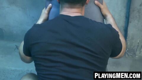 PlayingMen.com - Hector De Silva bound and ass drilled by Dato Foland