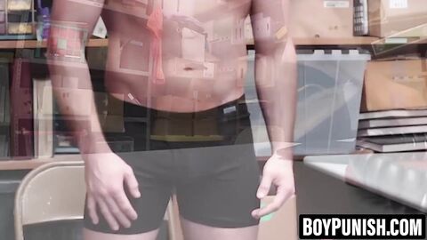 BoyPunish.com - Chubby thief banged hard by BBC officer