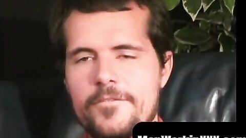 MenWorkinXXX.com - Hairy mature guy pulls out his dick on the sofa and achieves orgas