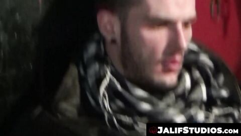 John Despe and Tim Cosla steaming off the heat in the dungeon