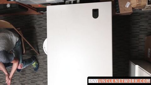 SayUncleNetwork.com - DP fucked twink punished for stealing with a raw daddy fuck