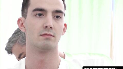 BoyMissionary.com - Elder Mormon's blessing and blowing obedient twink's big dick