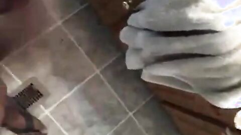 Big Black Cock for Amateur Crossdresser Twink