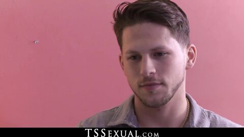 TSSexual.com - Latina tranny's holes filled by hard throbbing cock action