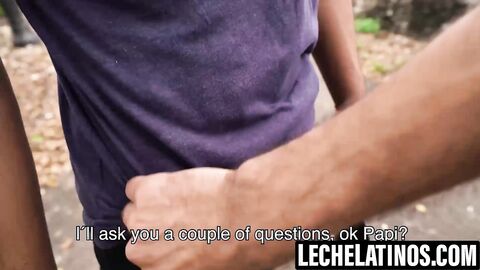 LecheLatinos.com -  Ariano maintains eye contact while blowing my big dick