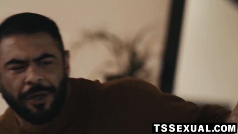 TSSexual.com - Trans Tori Easton sits on my face for a delicious dick eat