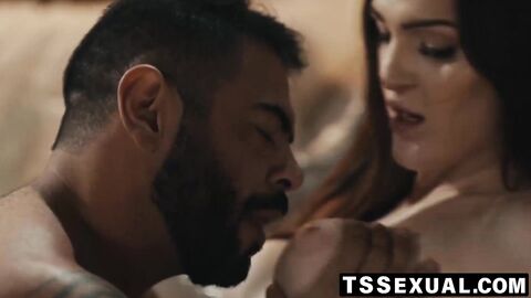 TSSexual.com - Trans Tori Easton sits on my face for a delicious dick eat