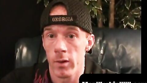 MenWorkinXXX.com - Mature punk plays with his hard cock and shoots out a massive load