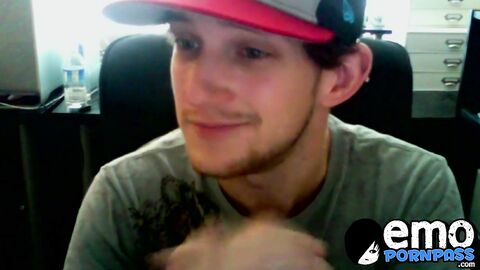 Emo twink Andy Kay anally fucked and cum sprayed