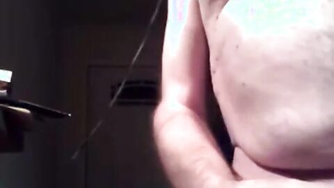 Grandpa with Big Cock Wanks and Cums