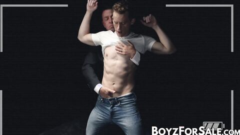 Attractive homo Dylan Tides masturbates while I dildo drill his ass