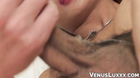 Asian tbabe Benzeys big boobies bounces while getting analized