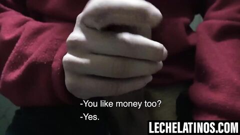 LecheLatinos.com - Me and kinky Nicolas jerk off in a public bathroom stall