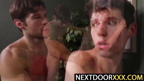 NextDoorXXX.com - Jack Bailey enjoys David Skylar's rimming