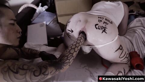 KawasakiYoshi.com - Yoshi Kawasaki and Axel Abysse the biggest sluts for fisting acti