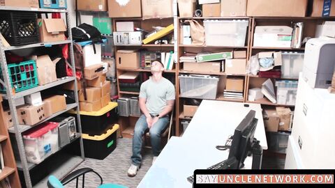 SayUncleNetwork.com - Inked thief barebacked by officerâs massive black cock