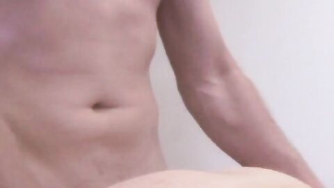 Horny amateur guys receives blowjobs before fucking session