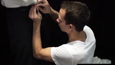 BoyMissionary.com - Kinky Mormon twink's cum shot after bareback doggystyle