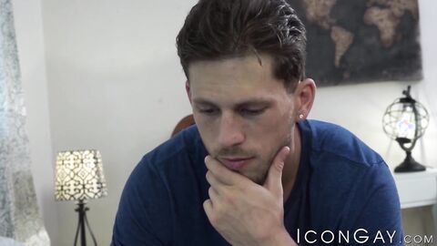Hunky men Hans Berlin and Roman Todd in a wild dick riding