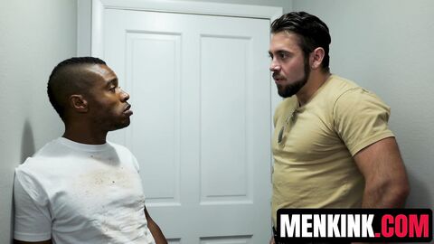 Jake Waters learns discipline from drill sergeant Dante Colles cock