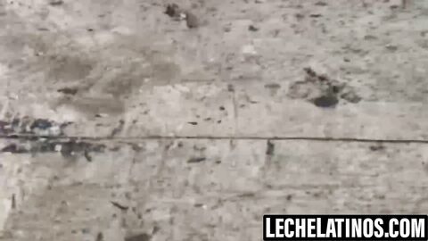 LecheLatinos.com - Bearded Antonio's face showered with my sticky cum