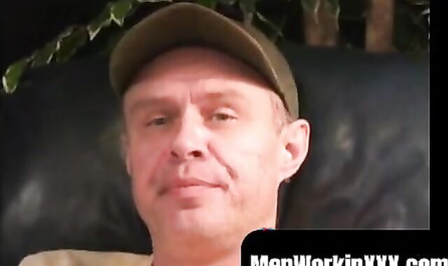 MenWorkinXXX.com - Mature amateur strokes it hard until he reaches a powerful orgasm