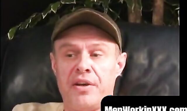 MenWorkinXXX.com - Mature amateur strokes it hard until he reaches a powerful orgasm
