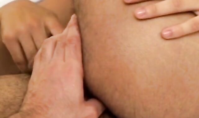 BangBangXXX.com - Bubble butt teen's passionate blowjob leads to a doggystyle fucking