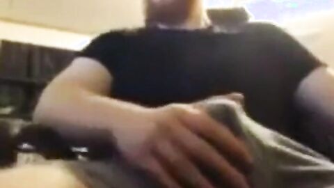 Big Cock Bear's Loud Orgasm
