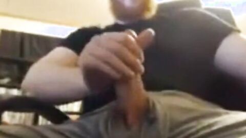 Big Cock Bear's Loud Orgasm