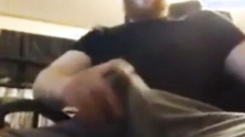 Big Cock Bear's Loud Orgasm