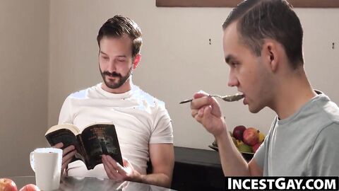 IncestGay.com - Marcus Rivers and Tucker Barrett bareback relentlessly