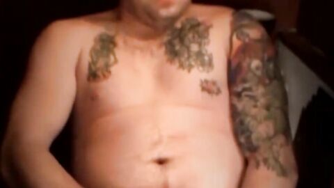 RealAltGuys.com - Tattooed punker strokes his big hard cock solo with intense pleasur