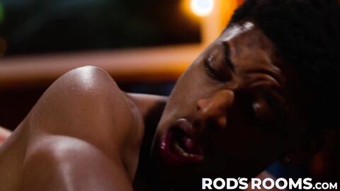Slim Santana slids his long cock into sexy Justin Matthews