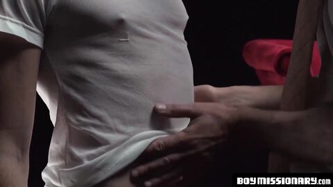 BoyMissionary.com - Horny jock's dildo play before massive cumshot
